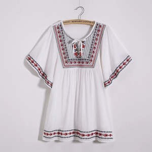 Hàng Mới Về Áo Cánh Nữ Thêu 100% Cotton Chất Lượng Cao Áo Dáng Dài Thêu Máy - Product Image 5