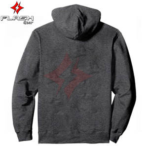 Sweat à capuche unisexe léger et respirant crâne de moto avec couleur et logo personnalisables % Polyester - Product Image 4
