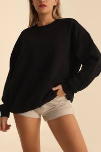 Sudadera de mujer con diseño de hombro caído de nuevo estilo en diferentes estilos - Product Image 6