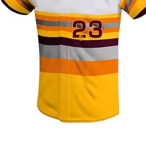 Uniforme de béisbol de desgaste de práctica de alto fabricante nueva llegada último diseño uniforme de béisbol - Product Image 4