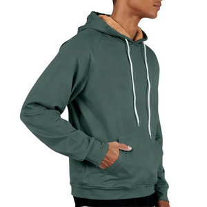 เสื้อฮู้ดดี้และเสื้อสเวตเชิ้ตผ้าฝ้ายผสมขนแกะสำหรับผู้ชาย แฟชั่นใหม่ ทรงปกติ ระบายอากาศได้ดี เหมาะสำหรับฤดูหนาว สวมใส่สบาย สไตล์สตรีทแวร์ - Product Image 4