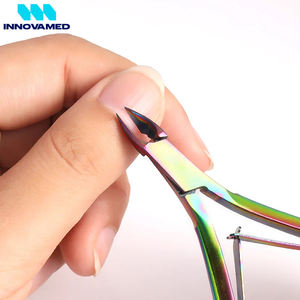 Coupe-cuticules en acier inoxydable Dream Color, coupe-ongles de podologie en acier inoxydable de qualité supérieure, anti-rouille, soin des pieds par INNOVAMED - Product Image 2