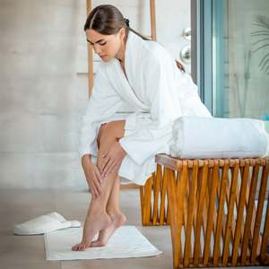 Luxury Organic <b>Bathrobe</b> and Slipper Set-Premium Bath Sets for <b>Men</b> and Women - Product Image 2