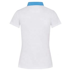 Polo personalizado liso blanco 100% algodón 230 GSM para mujer Polo de manga corta cómodo y elegante streatwear Polo para mujer - Product Image 6