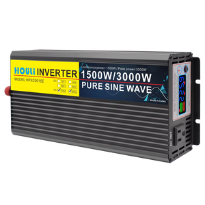 Inversor HOULI de 3000 Vatios, Inversor de Corriente de CC a CA de 24V 110V, Generador Inversor Portátil, Cargador Inversor, Inversor de Onda Sinusoidal Pura - Product Image 1