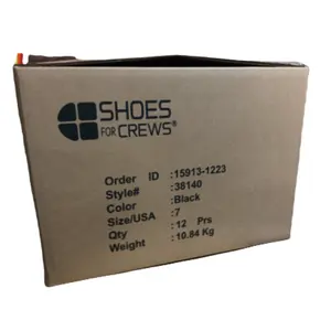Wholesale Shoes Carton Boxes Recyclable Materials Shipping Delivery Folding Printed Eco Friendly Shoes Box