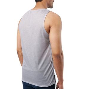2024 camisetas sin mangas deportivas de secado rápido personalizadas para hombres, camiseta informal de entrenamiento por sublimación para correr, tamaño y estilo personalizados - Product Image 2