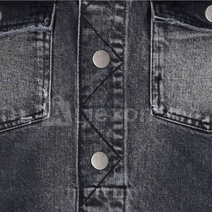 Chaqueta vaquera para hombre hecha a medida de gran tamaño más vendida Chaqueta vaquera para hombre de último diseño a precio barato - Product Image 4