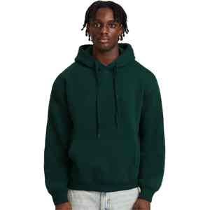 เสื้อฮู้ดไซส์ใหญ่พิเศษสำหรับทุกเพศฤดูหนาวผ้าฝ้ายขนแกะฝรั่งเศสปักโลโก้กันลมและเป็นมิตรกับสิ่งแวดล้อม - Product Image 2