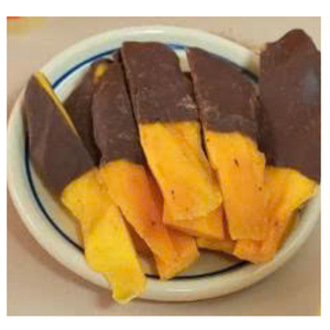 Mango Bañado en Chocolate que Combina la Textura Natural del Mango Deshidratado con Suaves Notas de Chocolate para Líneas de Snacks Modernas y Elegantes - Product Image 1