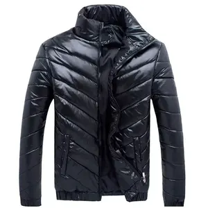 Veste matelassée en toile à capuche pour homme, vente chaude 2026, hiver, sur mesure, matelassée, chaude, veste à bulles, extérieur - Product Image 5