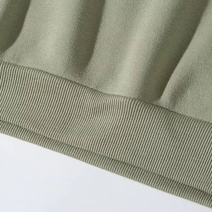 Sweat-shirts à capuche unisexes en molleton de coton personnalisé, épais, GSM, solide, écologique, avec poche, impression sérigraphique, pour l'hiver, pour hommes - Product Image 2