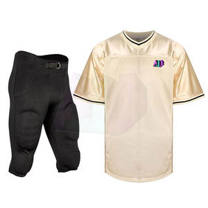 Conjuntos de Uniformes de Fútbol Americano para Adultos con Mangas Cortas, Material de Spandex/Poliéster, Ajuste Cómodo, Tela Suave, Rendimiento - Product Image 2