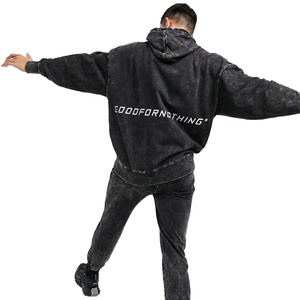 Chándal de moda informal personalizado al por mayor para hombre, chándal de hombre de la más alta calidad con cuello con capucha, invierno, 2017 - Product Image 3