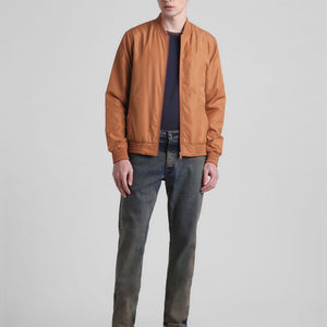 Chaquetas de hombre bombardero ligero de último estilo para invierno nueva moda con decoración de bolsillo servicio OEM chaqueta al aire libre para hombre - Product Image 5