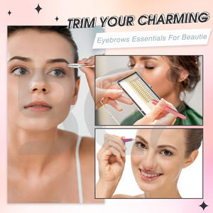 Pinzas para Cejas de Acero Inoxidable con Punta Inclinada Personalizadas - Herramienta de Precisión Duradera para Hombres y Mujeres - Product Image 3