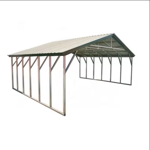 Auvent de voiture 10 'x 15' x 7 '<span class=keywords><strong>avec</strong></span> <span class=keywords><strong>abri</strong></span> de garage à <span class=keywords><strong>toit</strong></span> horizontal <span class=keywords><strong>en</strong></span> <span class=keywords><strong>acier</strong></span> <span class=keywords><strong>galvanisé</strong></span> pour voitures et bateaux - Product Image 5