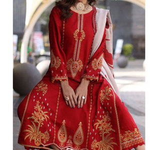 Traje Bordado para Mujer, Moderno, con Logotipo Personalizado Disponible, Tela Transpirable, Ropa de Moda al por Mayor - Product Image 2