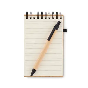 A6 SONORABAM Sustainable Bamboo <b>Notebook</b> <b>Set</b> Personal Gift <b>Set</b> for Eco-conscious Individuals - Product Image 2