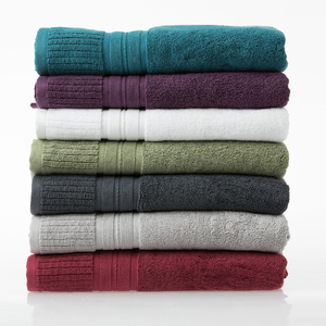 Toallas de baño de algodón 100% de calidad superior Colores y tamaños personalizables de secado rápido Etiqueta privada al por mayor con ODM - Product Image 3