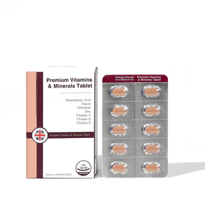 Premium Adult Vitamins Minerals <b>12</b>-Function Health Supplement Pantothenic Acid Centella Turmeric for Skin Energy Vitality Immune - Product Image 3