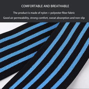 Bandes de poignet élastiques pour l'entraînement en salle de sport, la musculation, la force athlétique, la compression, antidérapantes, accessoires de sport, logo personnalisable - Product Image 2