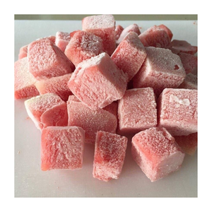 Rebanadas de sandía congeladas de primera calidad Juicy High Brix Uniform Cut Good para minoristas, tiendas de batidos y distribuidores de frutas congeladas - Product Image 1