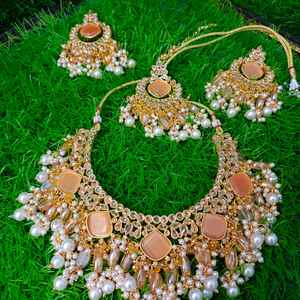 Custom Made Best Work Designer <b>Jewelry</b> Sets For Women Unique Handmade Multi Color <b>Pakistani</b> Indian Style <b>Jewelry</b> Sets - Product Image 5