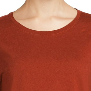 Camisetas de gran tamaño para mujer europea americana Camisetas de marca de calidad premium para damas Directo de la fábrica de Bangladesh - Product Image 6