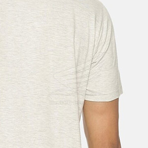 Camiseta de Verano para Hombre, Nuevo Diseño, Manga Corta, Última Moda, Informal, 100% Algodón, Color Personalizado, Transpirable, Cuello Redondo, Corte Regular - Product Image 5
