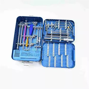 Juego de instrumentos DHS DCS para uso hospitalario con Herramientas dinámicas de sistema de tornillo de cadera Juego de instrumentos DHS DCS de calidad superior - Product Image 4