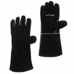 Gants de sécurité en cuir de vachette robuste de haute qualité résistant à l'abrasion résistant au feu pour la construction BBQ lutte contre les incendies - Product Image 6