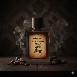 Huile de parfum de musc noir par Ayursav Luxury Arabic Attar Parfum de musc oriental sans alcool pour un usage quotidien - Product Image 2