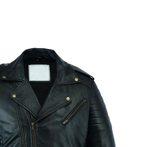 Street Style Fashion Pure <b>Leather</b> <b>Jacket</b> For <b>Men</b> - Product Image 6