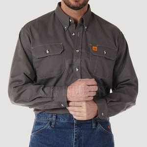 Personnalisé votre propre logo hommes soudage FR chemises séchage rapide manches longues hommes soudage FR chemises - Product Image 1