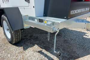 Torre de Iluminación Solar Portátil Industrial Viking sobre Remolque, Combustible Diésel, Clasificación IP65, Fuente de Alimentación de CC, Color de Emisión Azul y Blanco - Product Image 2