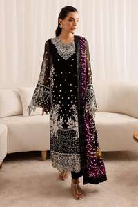 Dernière Collection Hiver 2024 Robes Prêt-à-Porter Ethnique Femme Longueur Cheville Pakistanaise Indienne Afghane Boho Bouton Naturel - Product Image 6