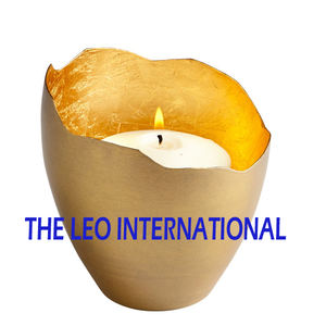 Bougeoir de forme ronde en fil de fer plaqué or en métal Design moderne éclairage bougeoir décoratif - Product Image 2