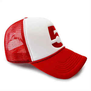 2025 gorra de camionero personalizada para hombre, gorra de malla bordada de lona transpirable, completamente personalizable, hecha en Pakistán para ropa de playa - Product Image 4