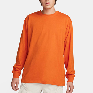 เสื้อยืดคอกลมแขนยาวผ้าฝ้าย/ไม้ไผ่สำหรับผู้ชายเสื้อยืดแขนยาวปรับแต่งได้แบบ2025เป็นมิตรต่อสิ่งแวดล้อม - Product Image 5