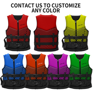 Giubbotto di Salvataggio in Neoprene per Adulti 50N, Gilet Galleggiante PFD per Sport Acquatici, Nuoto, Canottaggio, Kayak, Surf, Wakeboard - Product Image 3