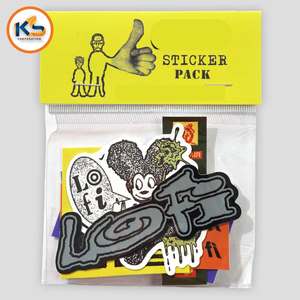 Custom Logo Die Cut Vinyl Sticker Custom Sticker Packs | Waterproof Gravure Printed Stickers with Retail Header Card & <b>Polybag</b> - Product Image 2