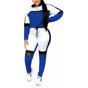 Women's High Quality Athletic Training Hoodie Fashionable Customized Fitness Sports Track Suit for Jogging Running Running - Product Image 1