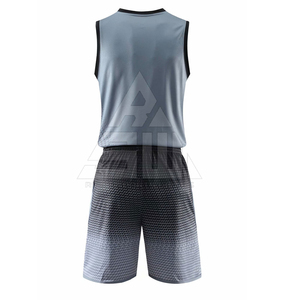 Tenues de basketball personnalisables haut de gamme, légères, 100 % polyester, respirantes, séchage rapide pour un confort et une tenue supérieurs, OEM - Product Image 2
