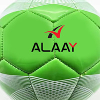 Alaay Best Seller, pelota de fútbol de marca personalizada, práctica, nuevo tamaño estándar 5, logotipo de impresión de fútbol, tren y combinación perfecta