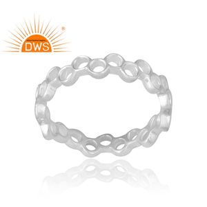 Nuevas llegadas: Anillo de plata de ley, joyería personalizada para mujer, regalo para ella, fabricante de joyería india. - Product Image 1