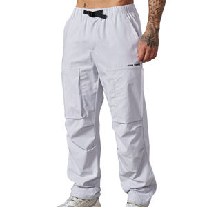 Pantalon coupe-vent cargo léger en nylon et spandex à séchage rapide pour hommes, taille moyenne, imperméable pour garçons - Product Image 1