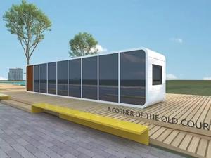 Cabina Modular Inteligente de Alta Calidad, Estructura de Acero Prefabricada, Portátil, para Glamping, Hotel, Villa, Tienda, Patio - Product Image 6