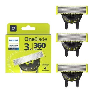 Cabezal de Repuesto para Afeitadora Eléctrica ONEBLADE 360, Paquete Triple QP430, Recortadoras y Cortadoras de Pelo - Product Image 2
