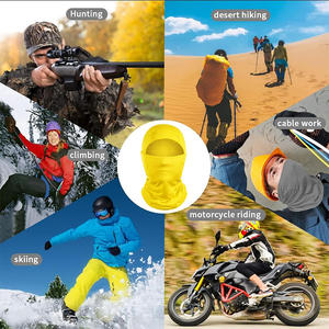 Máscara pasamontañas cálida, Impresión de logotipo personalizado, tela transpirable, perfecta para deportes de invierno, Motociclismo y actividades al aire libre - Product Image 5
